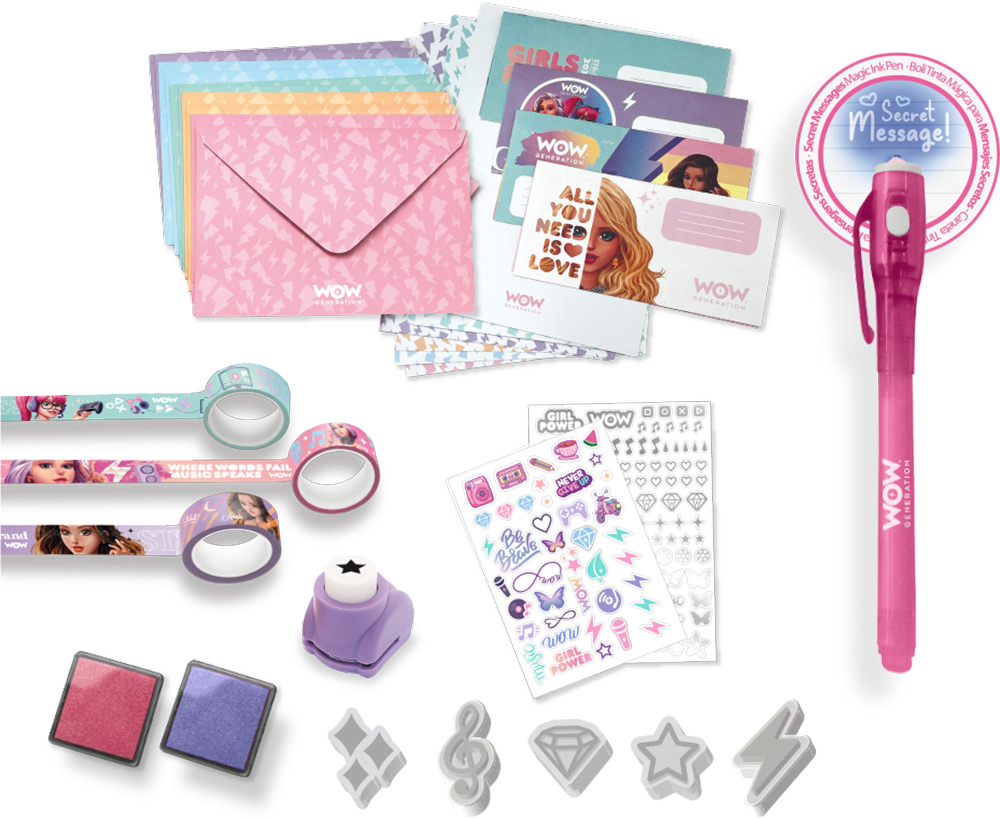 246960-EC Set za izradu pisama WOW Generation u kovčegu, P4