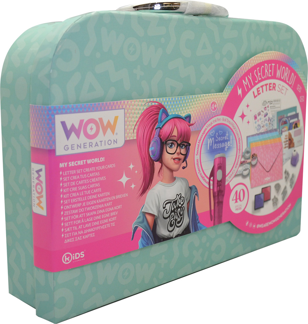 246960-EC Set za izradu pisama WOW Generation u kovčegu, P4