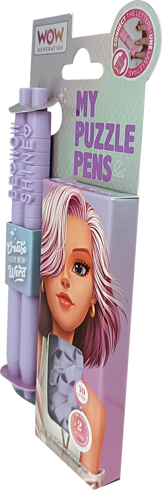 246971-EC Set ol.kem x2 + 70 slova WOW Generation Puzzle Pen sort, P18/36