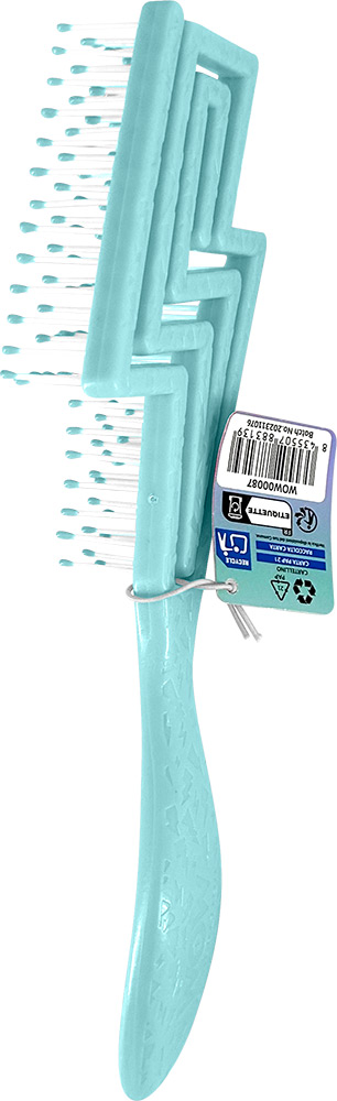 246987-EC Četka za kosu ergonomska WOW Generation oblik munje, sort P12/24