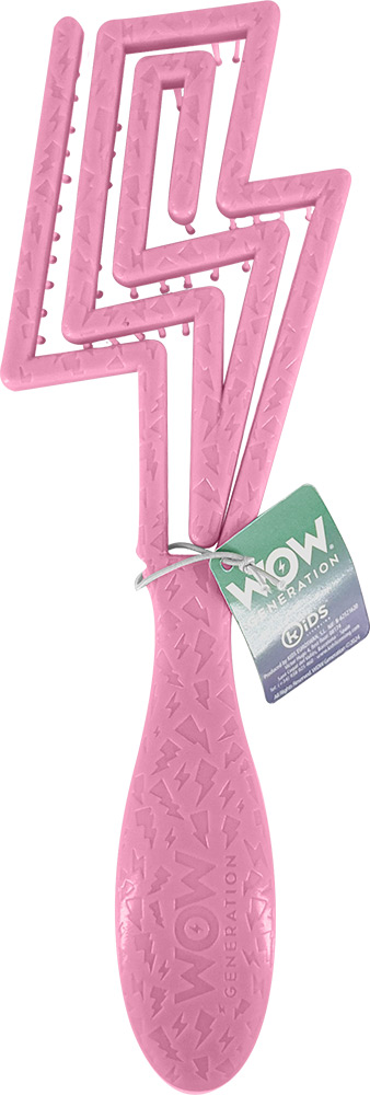 246987-EC Četka za kosu ergonomska WOW Generation oblik munje, sort P12/24