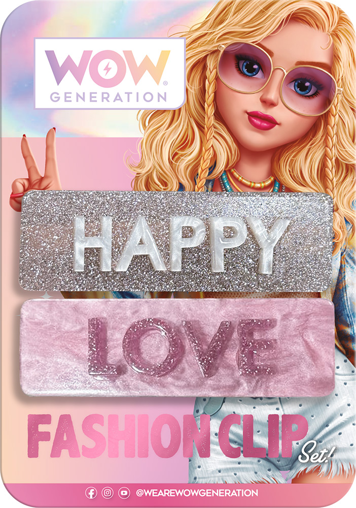 246992-EC Ukosnice za kosu WOW Generation 2kom, sort P12/72