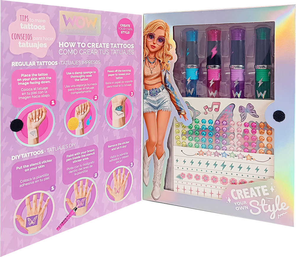 246999-EC Set za tetoviranje WOW Generation u kutiji, P12