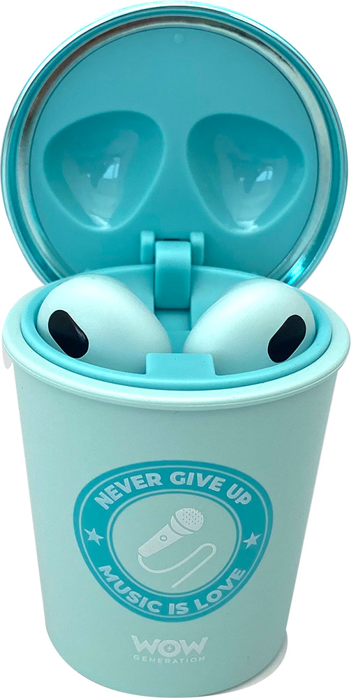 247012-EC Slušalice bežične earpods WOW Generation u kutiji, sort P6/24