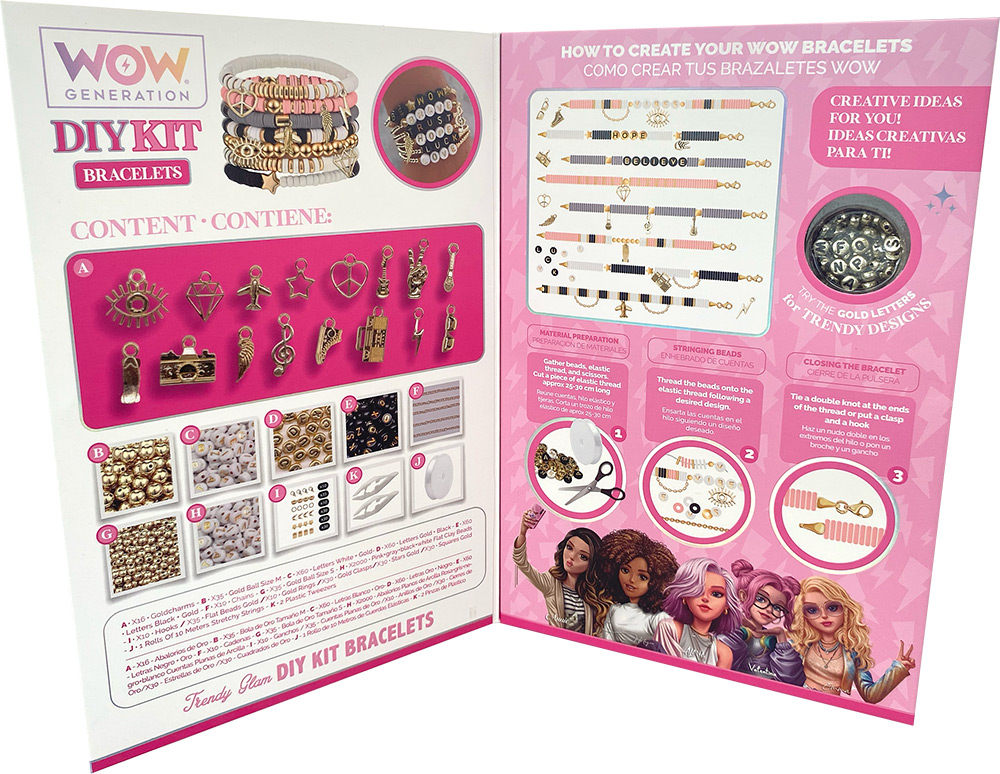 247013-EC Set za izradu narukvica WOW Generation Trendy Glam, P12