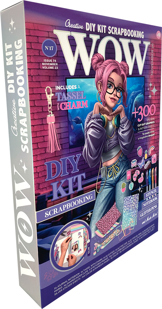 247014-EC Kreativni set za izradu spomenara WOW Generation WOW Magazine s dodacima, P6