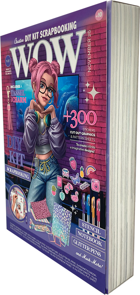 247014-EC Kreativni set za izradu spomenara WOW Generation WOW Magazine s dodacima, P6