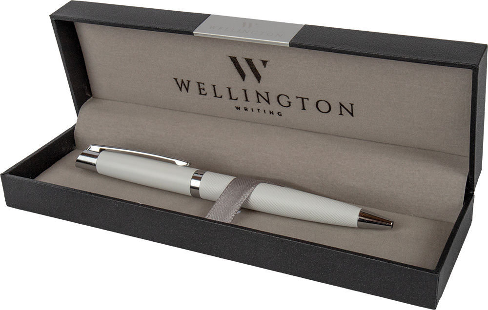 247557-EC Set pisaći Wellington Liberty ol.kem. bijela u poklon kutiji