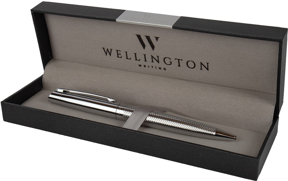 247567-EC Set pisaći Wellington Liberty ol.kem. srebrna u poklon kutiji