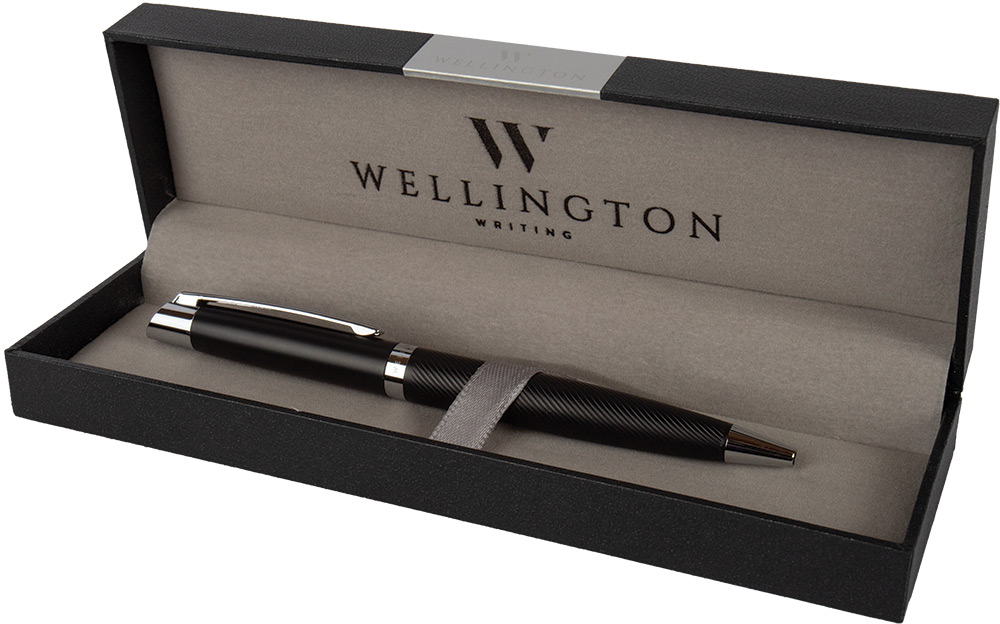 247570-EC Set pisaći Wellington Liberty ol.kem. crna u poklon kutiji