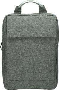 Ruksak poslovni MINAS za prijenosno računalo melanž sivi 15,6 inča, 41x31x13cm
