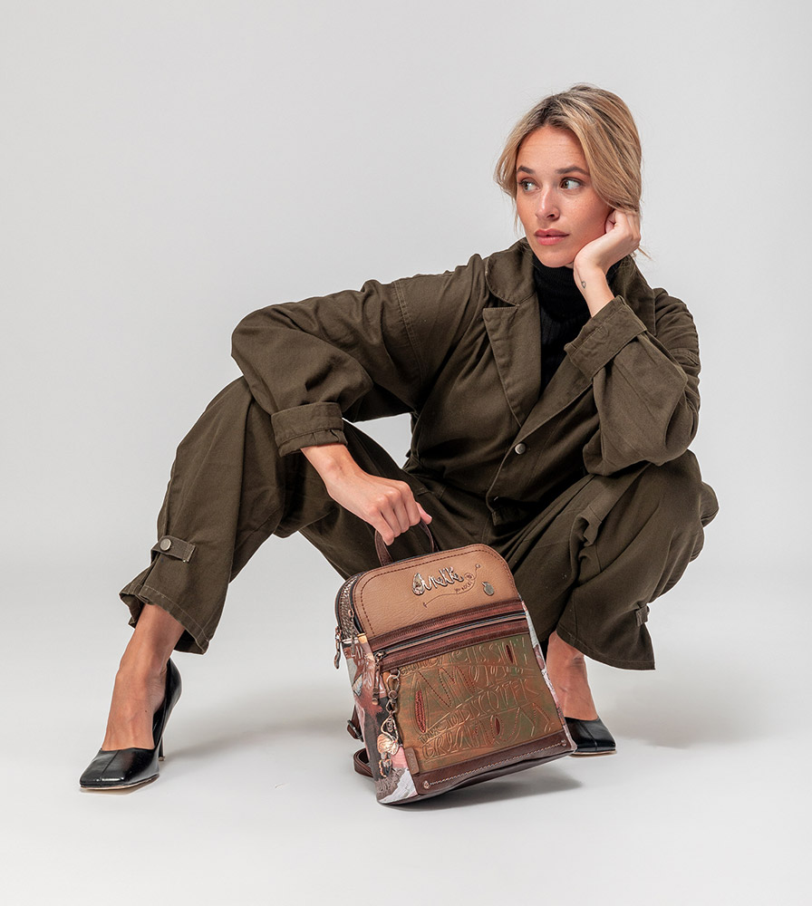 248047-EC Ruksak fashion Anekke FW24 Outer 28x31x11cm 39815-073 P10 NETTO