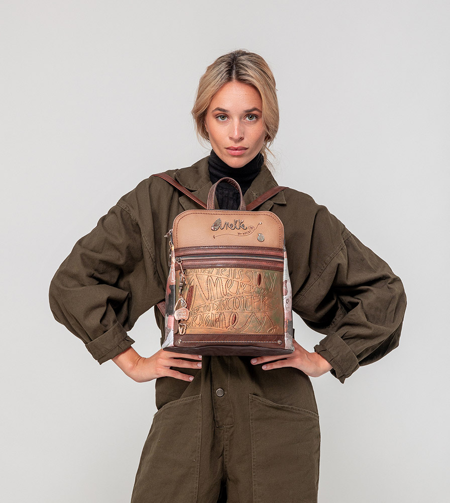 248047-EC Ruksak fashion Anekke FW24 Outer 28x31x11cm 39815-073 P10 NETTO